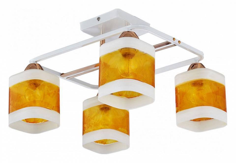 Потолочная люстра Arte Milano AMALFI 4 лампы 322008/4 WH+FG