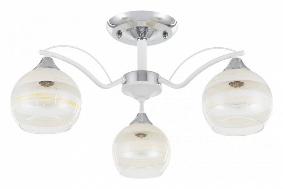 Люстра на штанге Arte Milano Napoli 3 лампы 326503/3 CR+WH