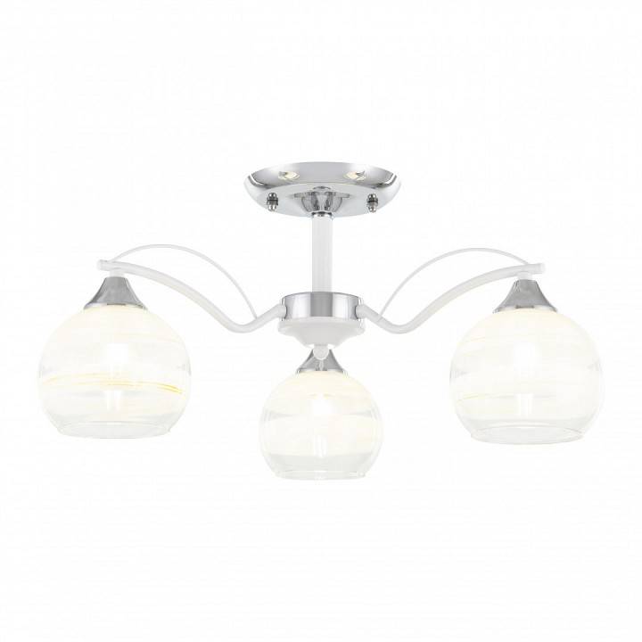 Люстра на штанге Arte Milano Napoli 3 лампы 326503/3 CR+WH