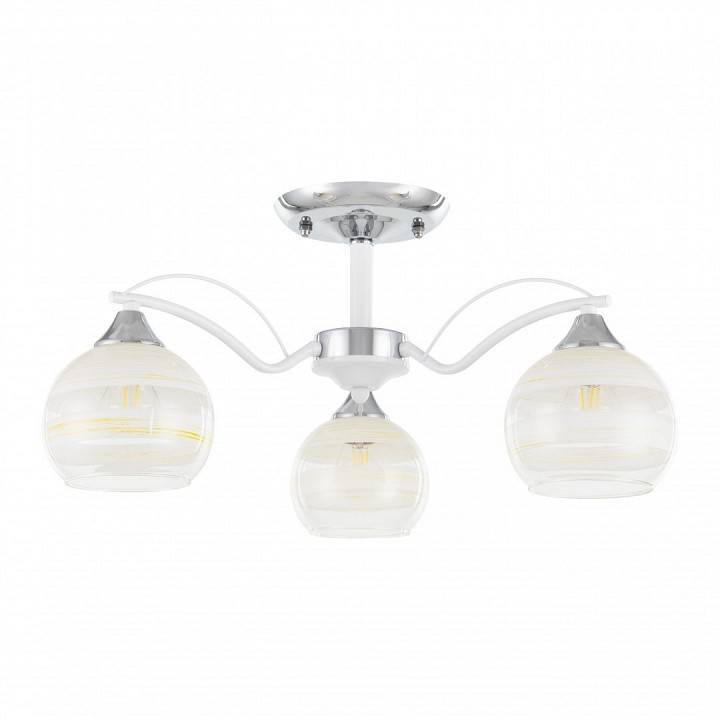 Люстра на штанге Arte Milano Napoli 3 лампы 326503/3 CR+WH