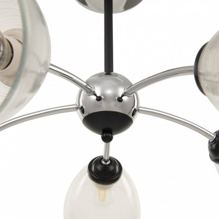 Люстра на штанге Arte Milano Napoli 329007/5 CR.BK