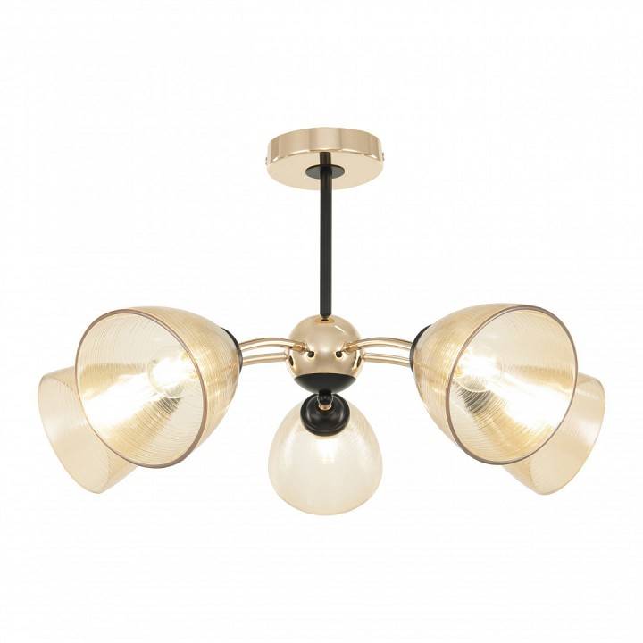 Люстра на штанге Arte Milano Napoli 329007/5 GD.BK