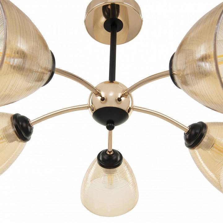 Люстра на штанге Arte Milano Napoli 329007/5 GD.BK
