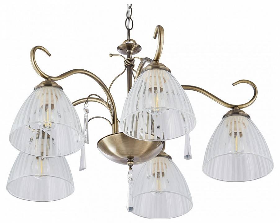 Подвесная люстра Arte Milano Amalfi-8656 5 ламп 338656/5 AB