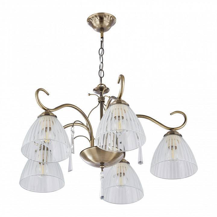 Подвесная люстра Arte Milano Amalfi-8656 5 ламп 338656/5 AB