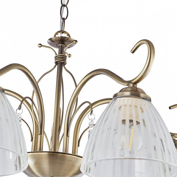 Подвесная люстра Arte Milano Amalfi-8656 5 ламп 338656/5 AB