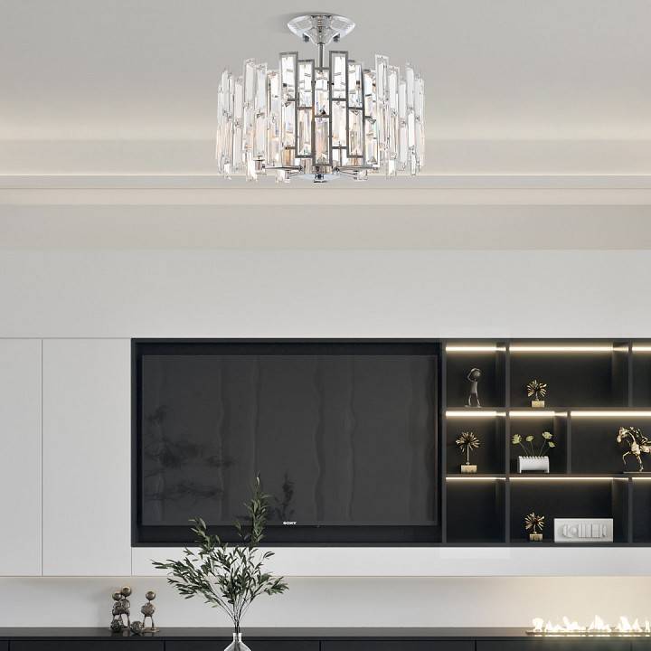 Светильник на штанге Arte Milano Sorrento-3209 5 ламп хром 373209/5/80/390 CR