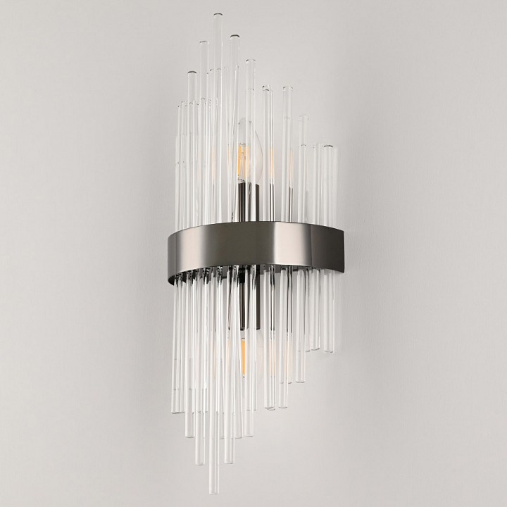 Накладной светильник Arte Milano Torcia 2xE14 черный 430122.180.2.E14.A1 BK