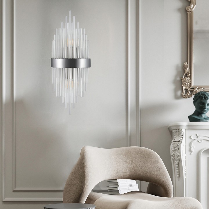 Накладной светильник Arte Milano Torcia 2xE14 черный 430122.180.2.E14.A1 BK