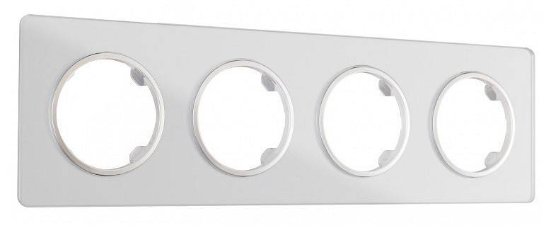 Рамка на 4 поста Arte Milano am-502.13 502.13-4.silver