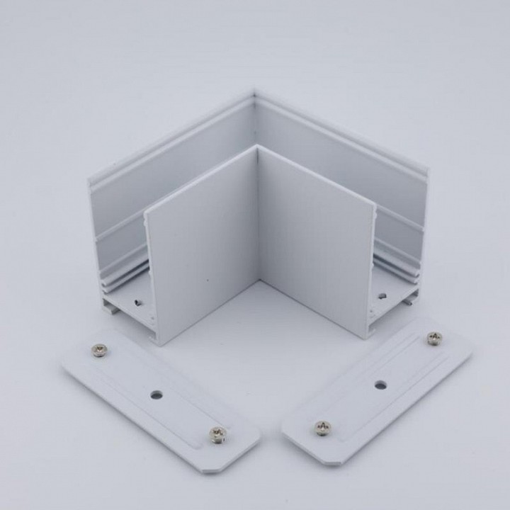 Соединитель угловой L-образный для треков накладных Aployt Magnetic track 220 APL.0282.10.01