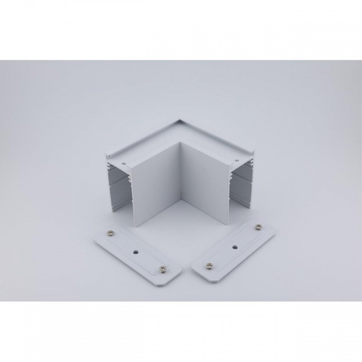 Соединитель угловой L-образный для треков накладных Aployt Magnetic track 220 APL.0282.10.01