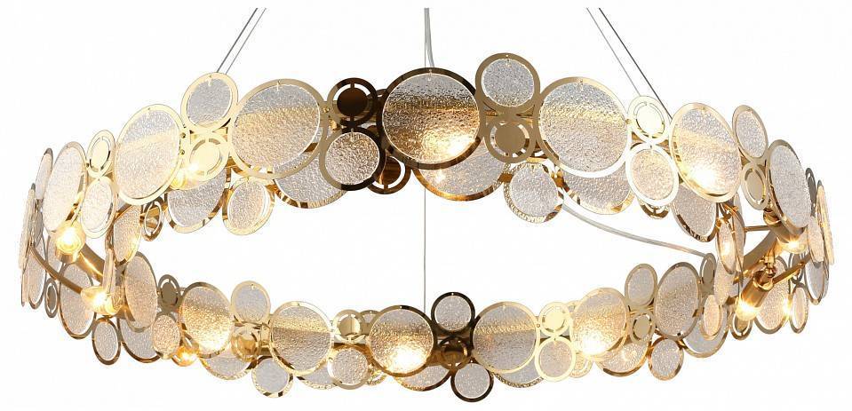 Подвесной светильник Aployt Veva хром 10 ламп APL.829.03.10