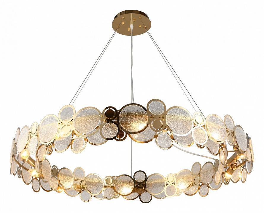 Подвесной светильник Aployt Veva хром 10 ламп APL.829.03.10