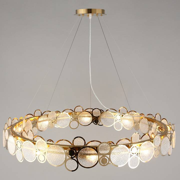 Подвесной светильник Aployt Veva хром 10 ламп APL.829.03.10