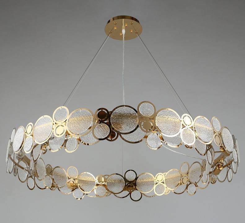 Подвесной светильник Aployt Veva хром 10 ламп APL.829.03.10