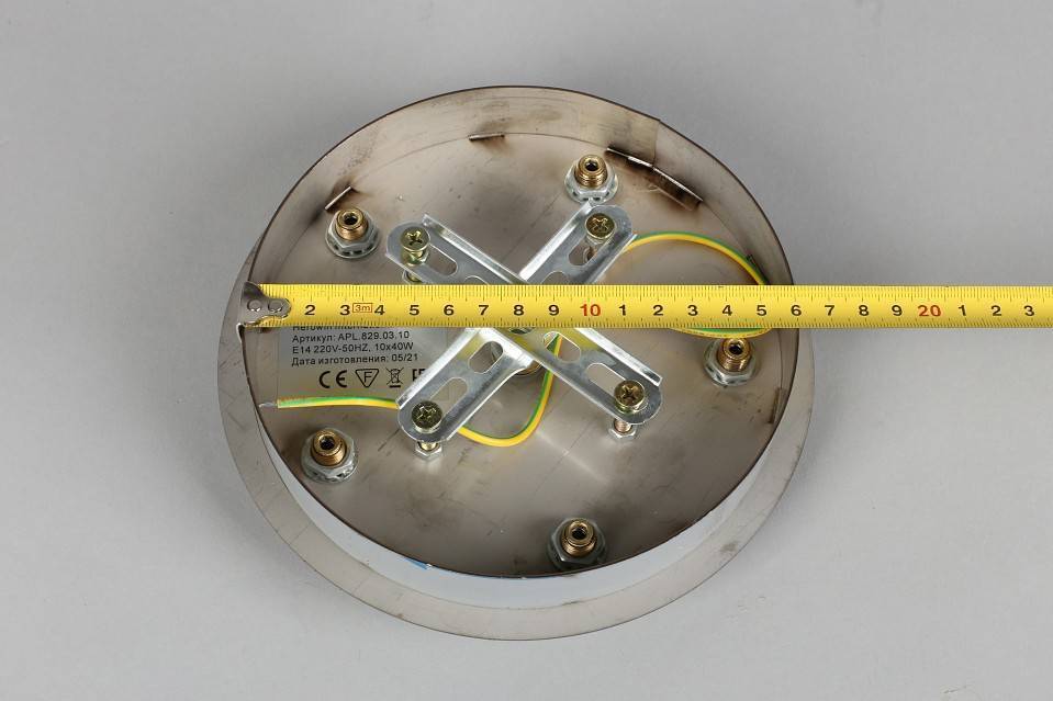 Подвесной светильник Aployt Veva хром 10 ламп APL.829.03.10
