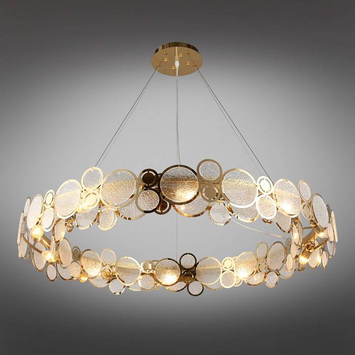 Подвесной светильник Aployt Veva хром 10 ламп APL.829.03.10