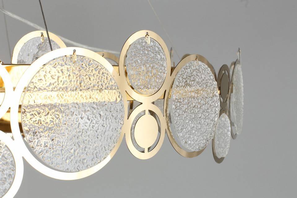 Подвесной светильник Aployt Veva хром 10 ламп APL.829.03.10