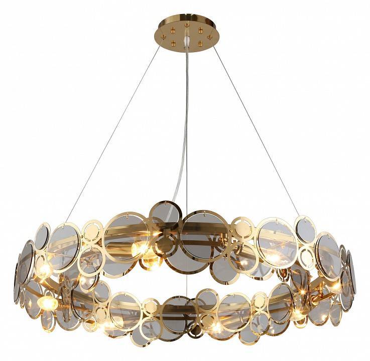 Подвесной светильник Aployt Veva золото 8 ламп APL.829.13.08