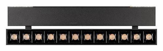 Светильник на штанге Arlight MAG-LASER-FOLD-45-S320-12W Day4000 (BK, 15 deg, 24V) 026975