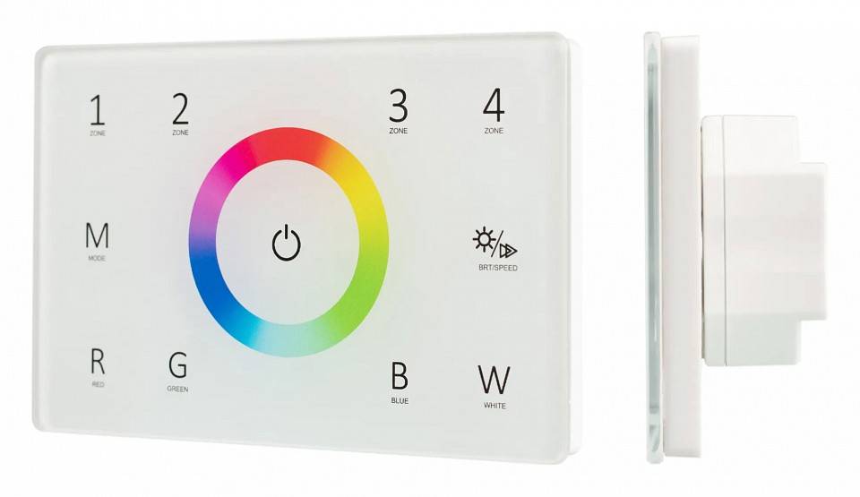 Панель-регулятора цвета RGBW  сенсорный встраиваемый Arlight SMART 28404