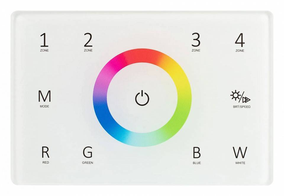 Панель-регулятора цвета RGBW  сенсорный встраиваемый Arlight SMART 28404