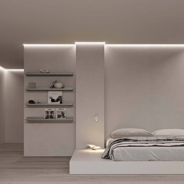 Профиль для контурной подсветки натяжного потолка Arlight СEIL 047183