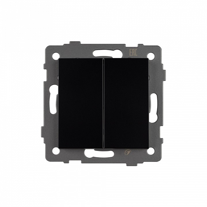 Выключатель двухклавишный без рамки Arlight SWT 049888