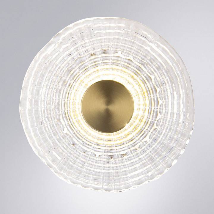 Накладной светильник Arte Lamp Bevel латунь A1611AP-5PB