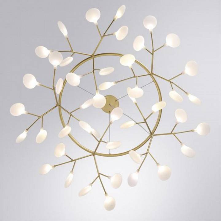 Подвесная люстра Arte Lamp Candy 45 ламп A7272SP-45GO