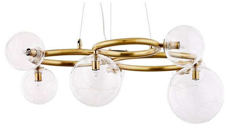 Подвесная люстра Arte Lamp Albus 7 ламп A7780SP-7AB