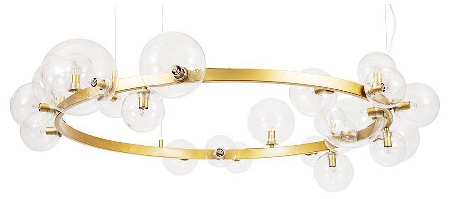 Подвесная люстра Arte Lamp Vincent 24 лампы A7790SP-24GO