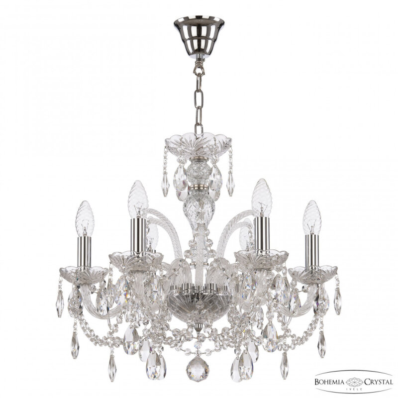 Подвесная люстра Bohemia Ivele Crystal 105 105/6/165 Ni