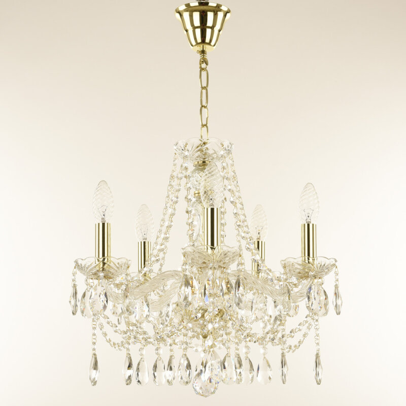 Подвесная люстра Bohemia Ivele Crystal 107 107/5/141 G