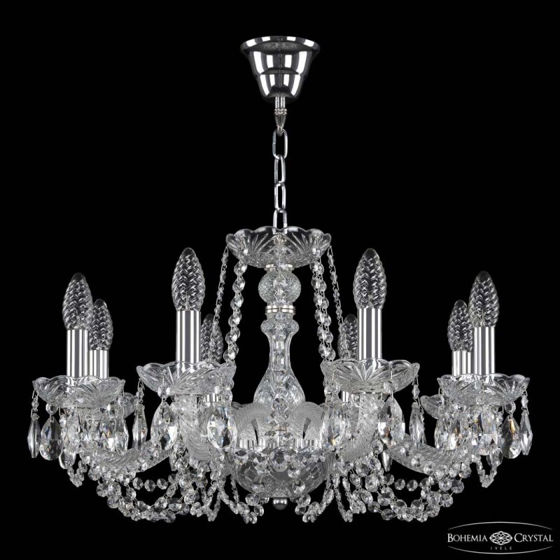 Подвесная люстра Bohemia Ivele Crystal 119 119/8/200 Ni
