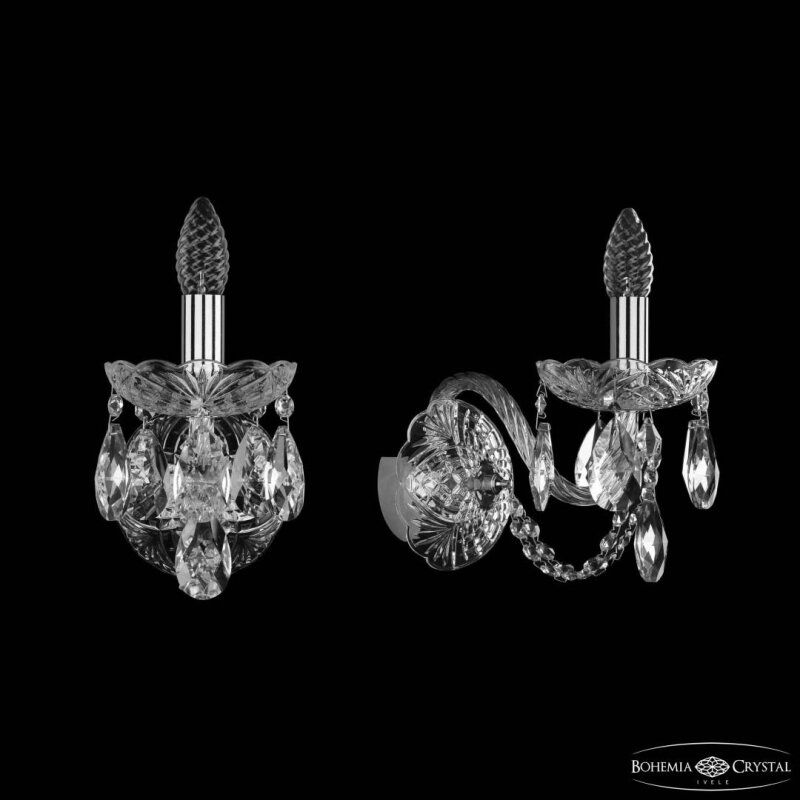 Бра Bohemia Ivele Crystal 1402 1402B/1/160/XL Ni