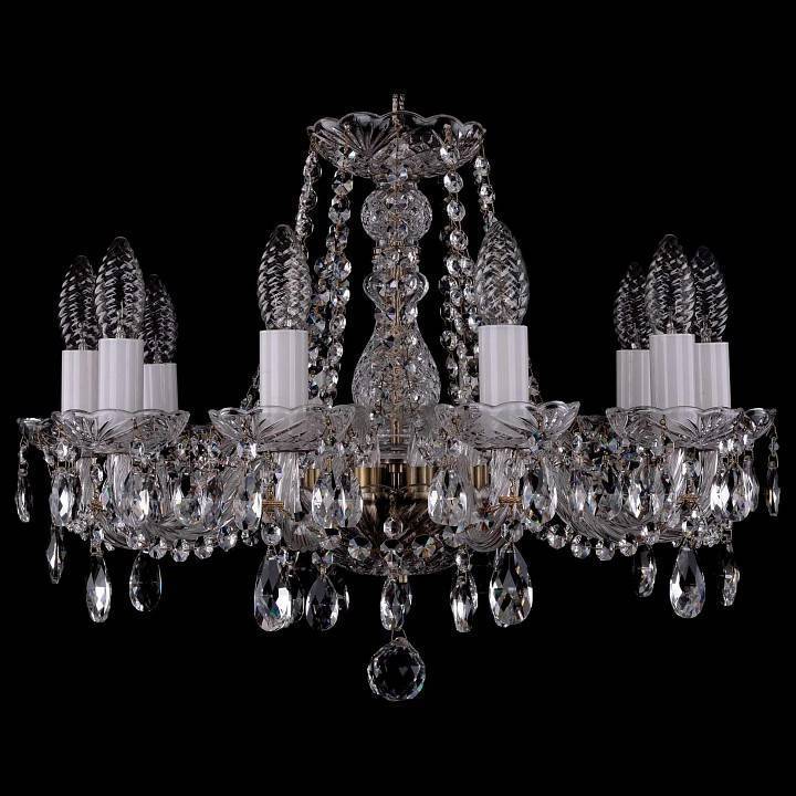 Подвесная люстра Bohemia Ivele Crystal 1402 1402/10/160/Pa