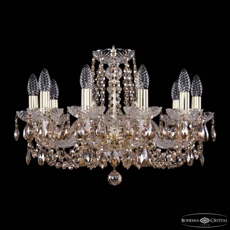 Подвесная люстра Bohemia Ivele Crystal 1402 1402/10/195 G R721