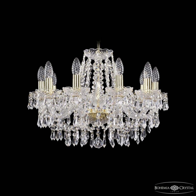 Подвесная люстра Bohemia Ivele Crystal 1403 1403/10/195 G