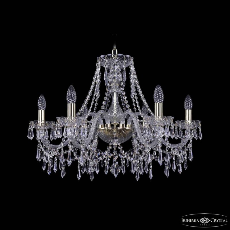 Подвесная люстра Bohemia Ivele Crystal 1403 1403/6/240 G