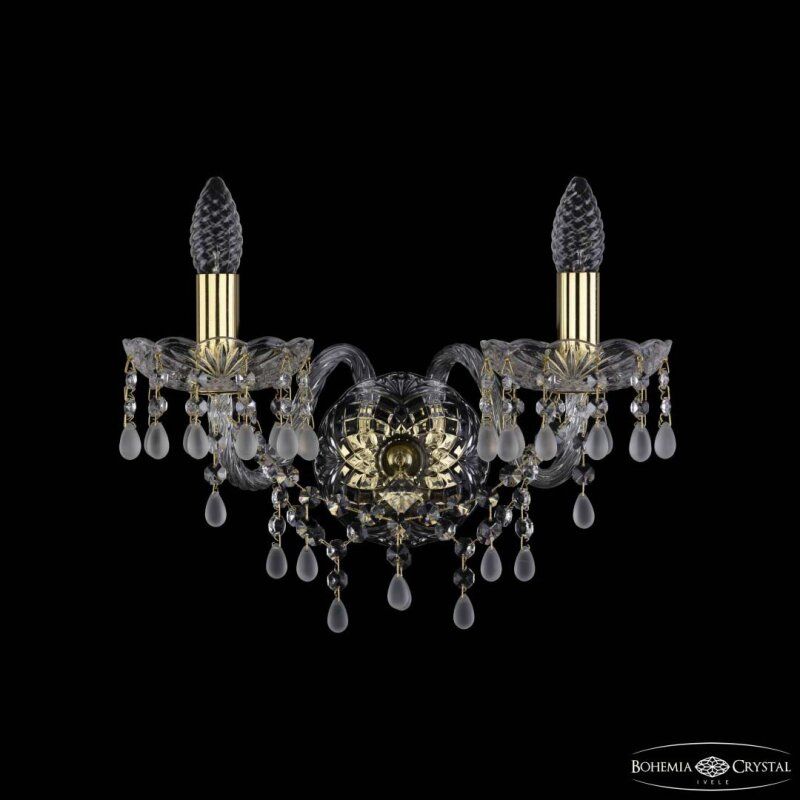 Бра Bohemia Ivele Crystal 1410 1410B/2/160/XL G V0300