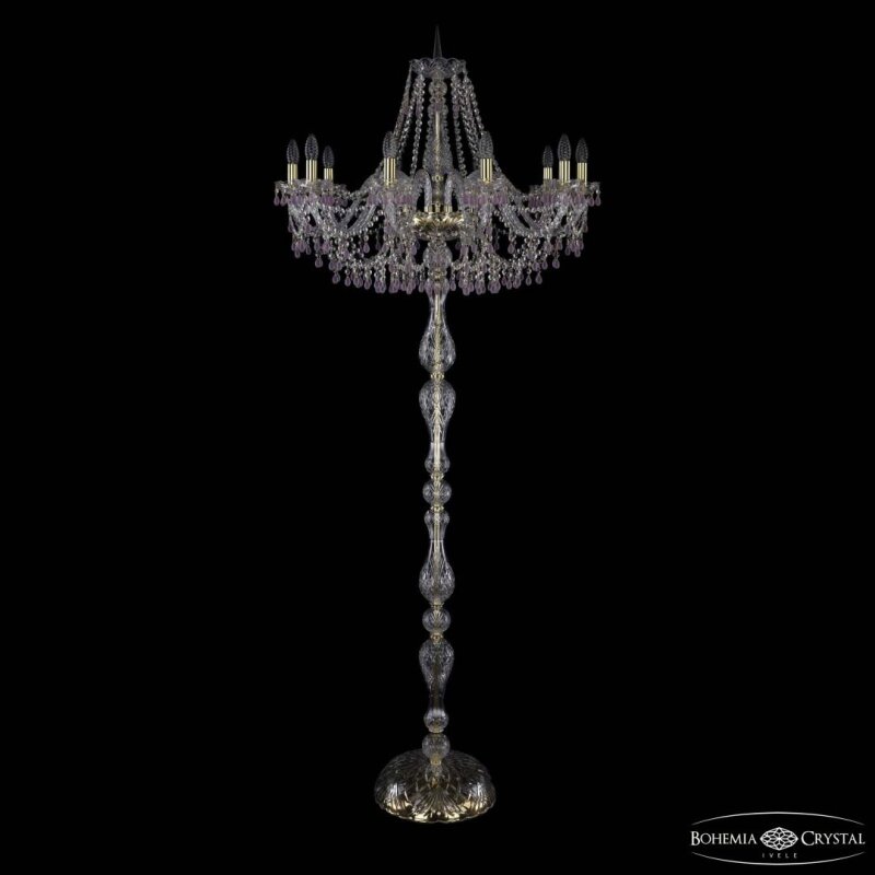 Торшер Bohemia Ivele Crystal 1410 1410T1/10/300-210 G V7010