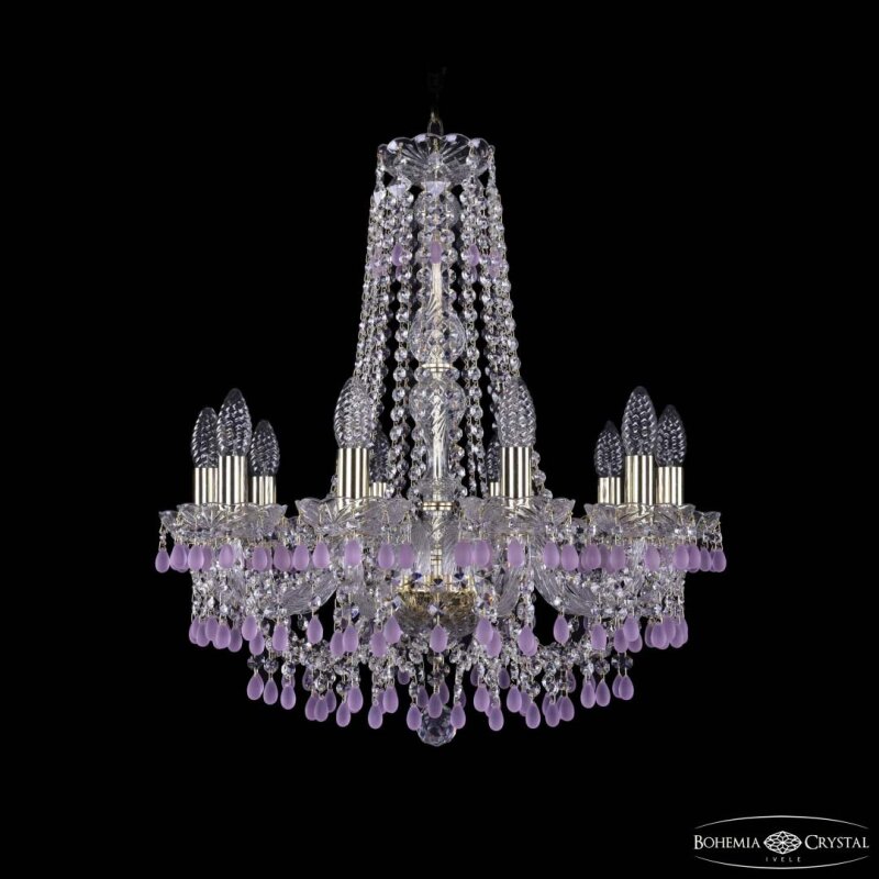 Подвесная люстра Bohemia Ivele Crystal 1410 1410/10/195/h-60 G V7010