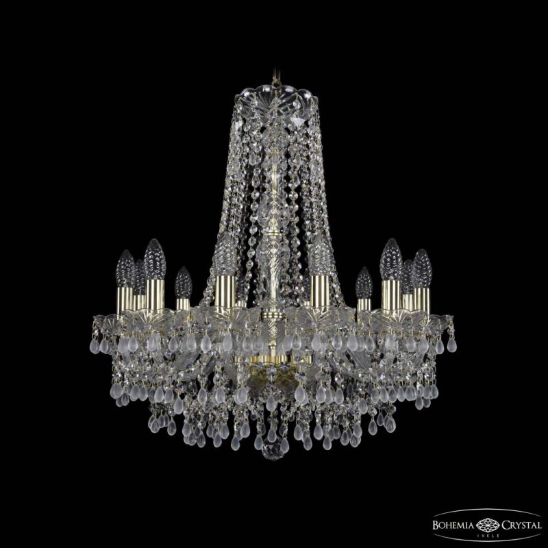 Подвесная люстра Bohemia Ivele Crystal 1410 1410/12/195/h-60 G V0300