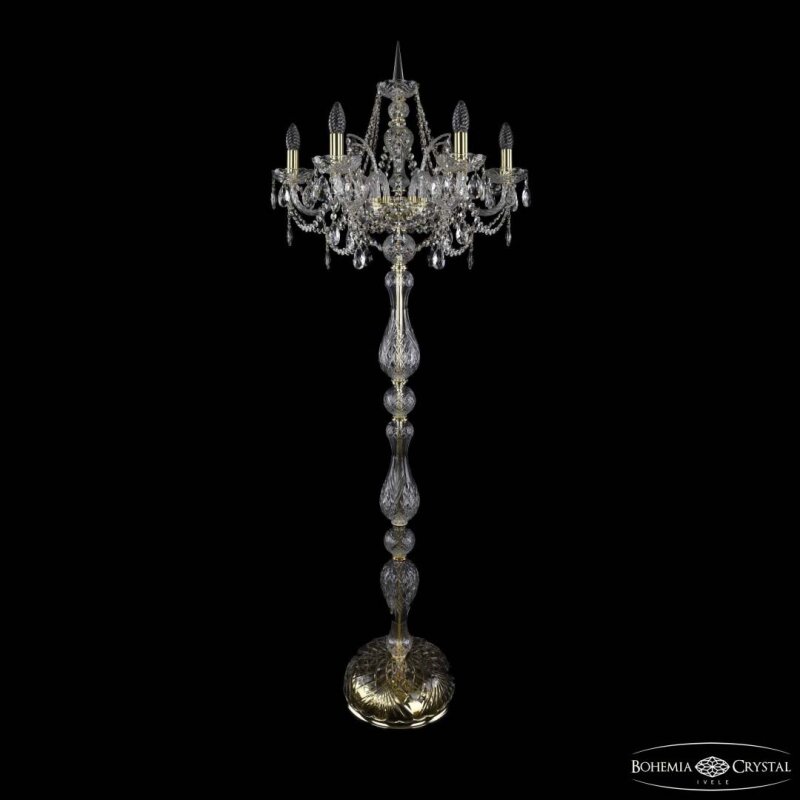 Торшер Bohemia Ivele Crystal 1411 1411T1/6/195-165 G