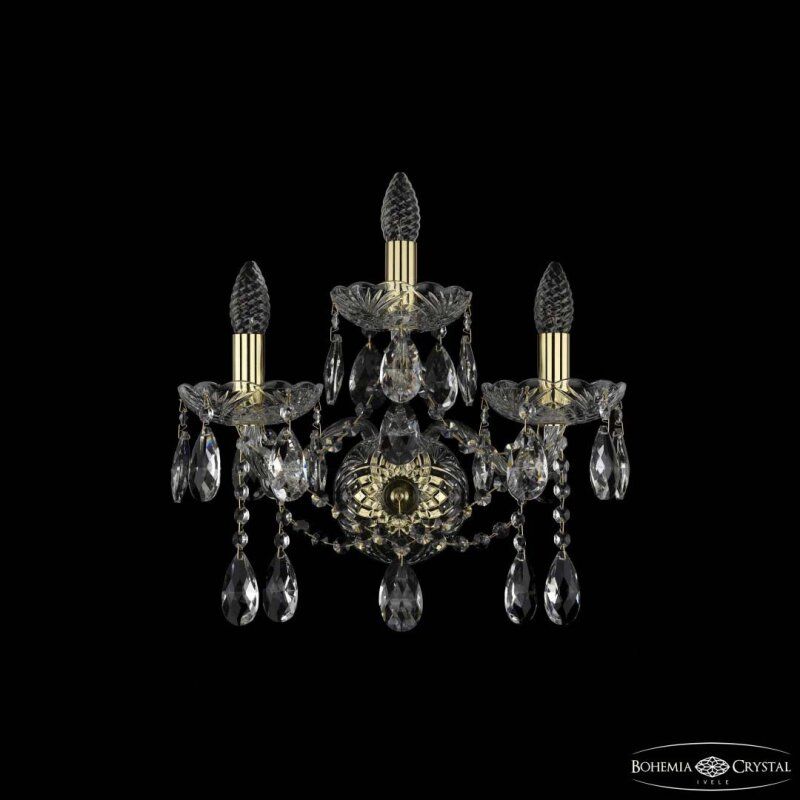 Бра Bohemia Ivele Crystal 1413 1413B/2+1/165/XL G