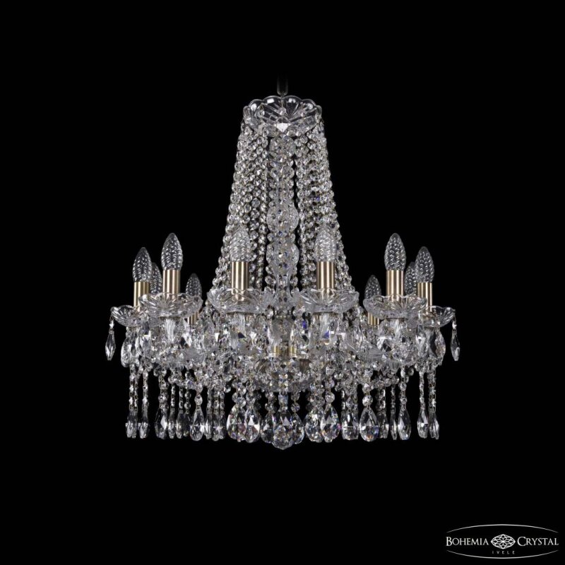 Подвесная люстра Bohemia Ivele Crystal 1413 1413/12/200/h-60 Pa