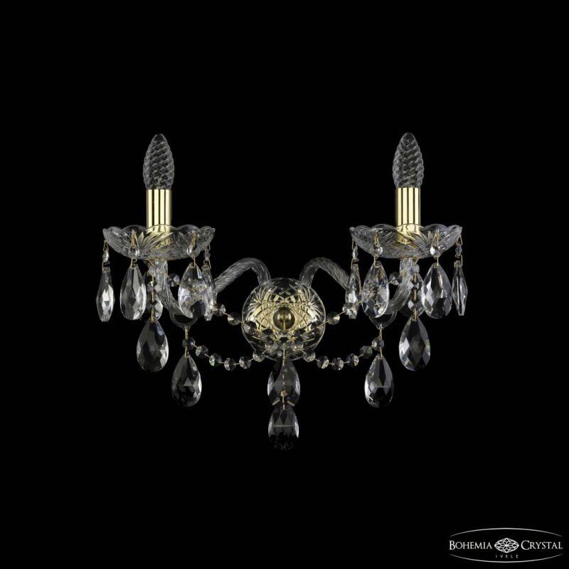 Бра Bohemia Ivele Crystal 1415 1415B/2/200/XL G