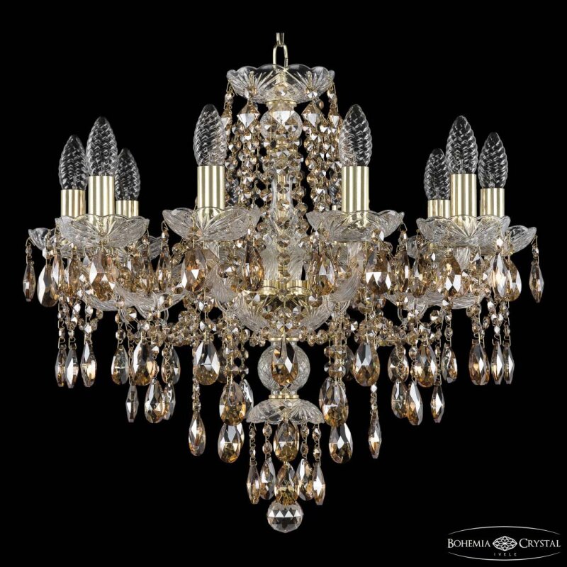 Подвесная люстра Bohemia Ivele Crystal 1415 1415/10/200 G R721
